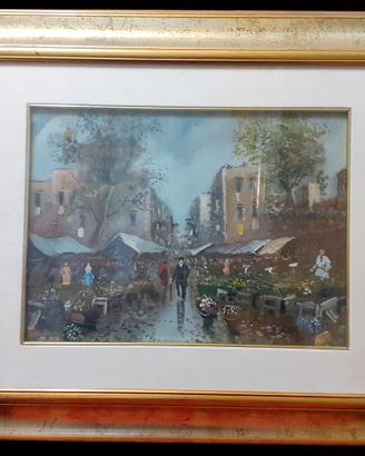Quadro di Giulio Apicella - Roma Sparita.