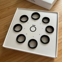 Kit Misura Anelli Oura Ring Nero