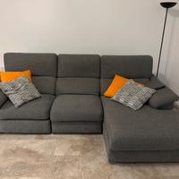 Divano 3 posti con penisola