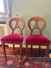 Sedie e pouf antiquariato