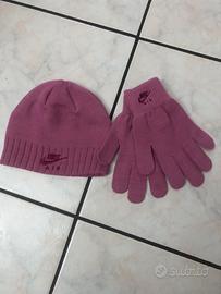 completo guanti e cappellino bambina