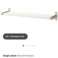 Mensola IKEA bianca