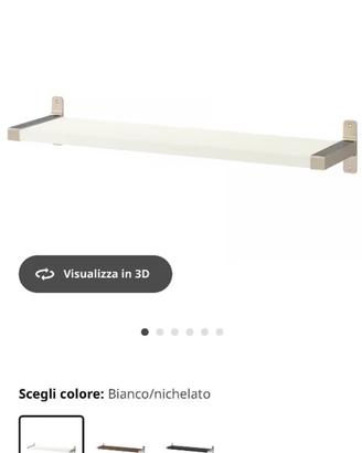 Mensola IKEA bianca