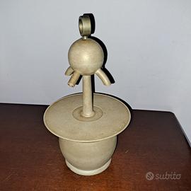 CAFFETTIERA PAPALINA USATA 4 BECCHI RARA