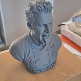 Statua 20cm Busto Del Piero Linguaccia