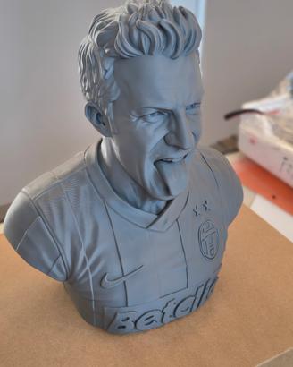 Statua 20cm Busto Del Piero Linguaccia