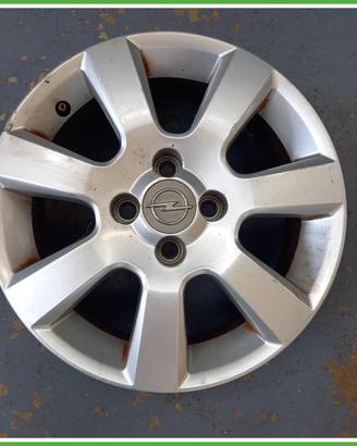 Cerchio Singolo in Lega Opel Meriva A 15 pollici