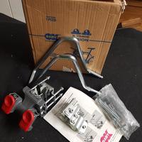 Attacco  bicicletta  per seggiolino per bimbo .