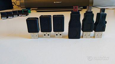 Connettori USB a a Mini vari M-F e F-M