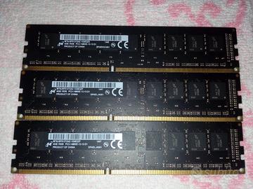12 Gb ram (3x4gb) ddr3 1866 Micron