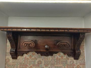 Appendi abiti in legno massello