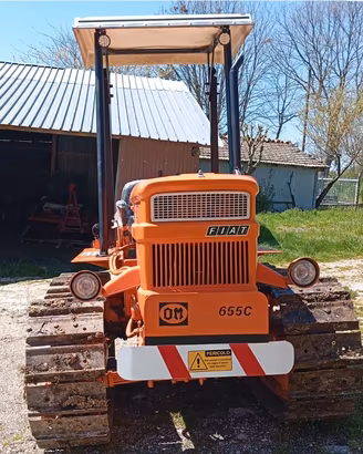 Trattore FIAT - OM 655  con sollevatore