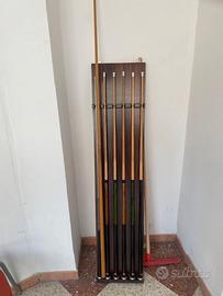 6 Stecche da biliardo