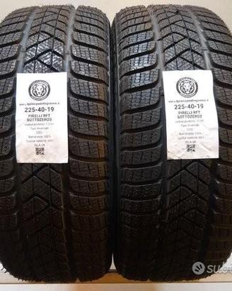 2 gomme 225 40 19 pirelli rft a11741