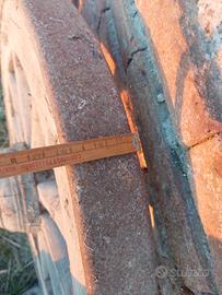 Ruote carro agricolo in legno