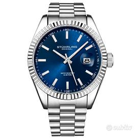 Lotto 2 Stuhrling Original 40mm Blu+Bianco