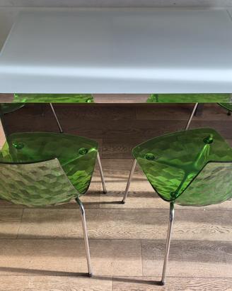 Tavolo allungabile con 4 seggiole Calligaris