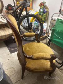 poltrona vintage dell’ 800