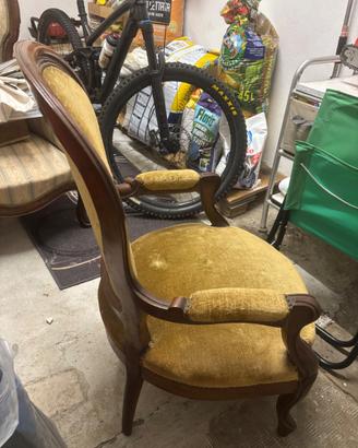 poltrona vintage dell’ 800
