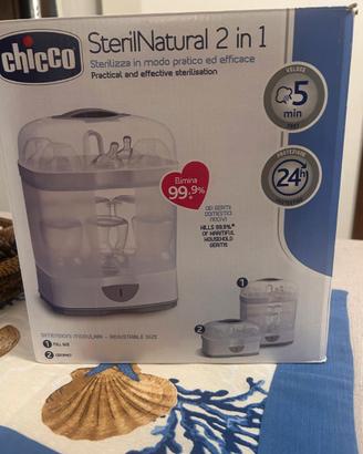 Stetilizzatore Sterilnatura Chicco 2 in 1