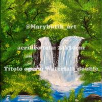Dipinti su tela - acrilico. Realizzati a mano.