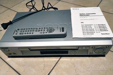 Videoregistratore VHS Sony + dvb-t REGALATO