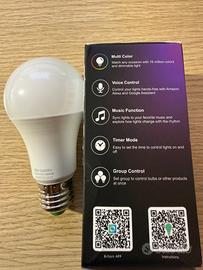 Lampadina Smart WiFI colori RGB-CCT Nuova