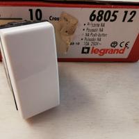 LEGRAND CROSS 680512 - Pulsante NO 10A 250V 1M