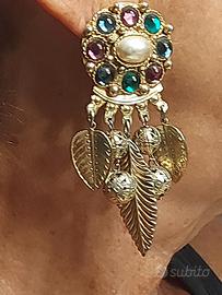 Orecchini Pendenti Vintage a Clip - HOLLYWOOD