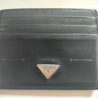 Porta Carte di Credito/Tessere GUESS - Vera Pelle