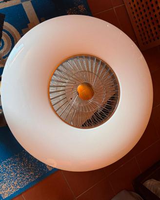 lampada con ventola