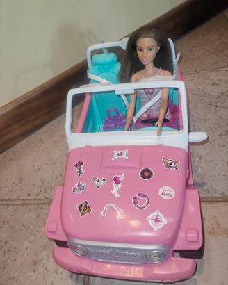 Barbie con macchina Jeep 