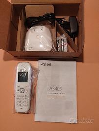 Cordless AS405 Gigaset colore Bianco
