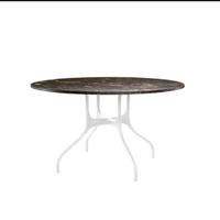TAVOLO MILA' IN MARMO EMPERADOR DIAM.130 MAGIS