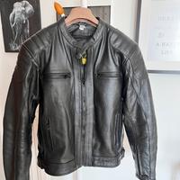 Giubbotto in pelle moto