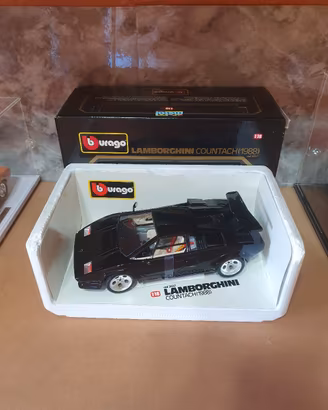 lamborghini Countach Bburago scala da 1/18