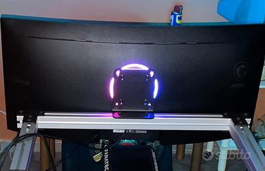 Postazione profilati simracing completa