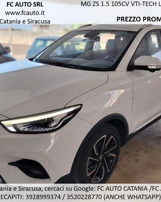 Mg ZS 1.5 VTi-tech Luxury FULL OPTIONAL PARI AL NU