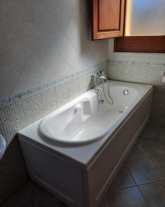 vasca da bagno con pannelli 