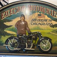 Quadro in Legno Bombato - EXCELSIOR 20K 1920