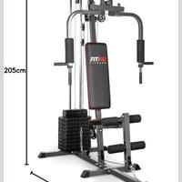 Macchina  multifunzione  fitness  fitfiu gym 1