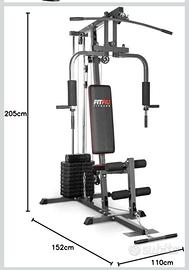 Macchina  multifunzione  fitness  fitfiu gym 1