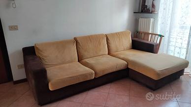 Divano 3 posti con penisola reversibile 250 cm – s