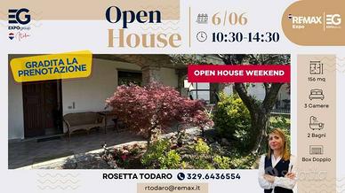 Villa di 156 m² con 4 locali e box auto doppio a B