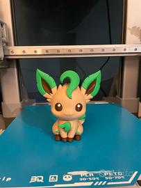 Pokémon statuetta Leafeon Chibi 3D - Gaming e Nerd