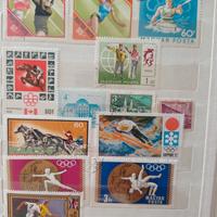 Intera collezione di francobolli