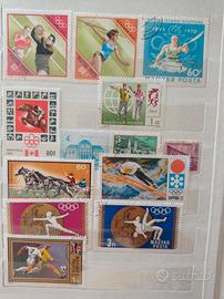 Intera collezione di francobolli