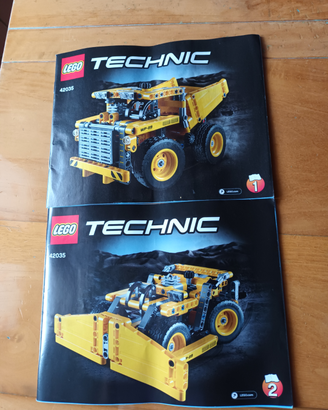 Lego technic 42035 camion della miniera 2 in 1