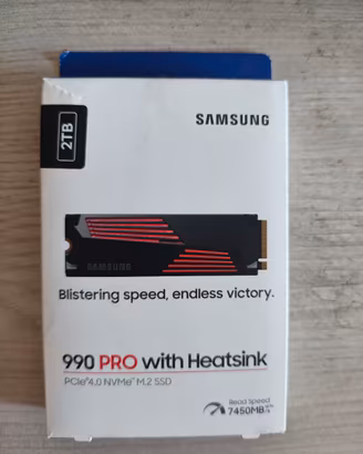 Samsung 990 PRO Heatsink 2TB NVMe (Scontrino 2025)