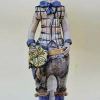 Vintage Figurina a Lumiera Antropomorfa 